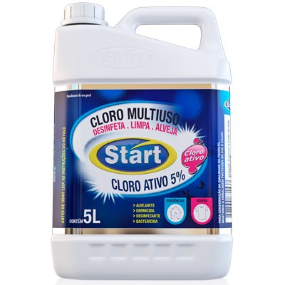 CLORO START PARA LIMPEZA DE PISCINA - 5L